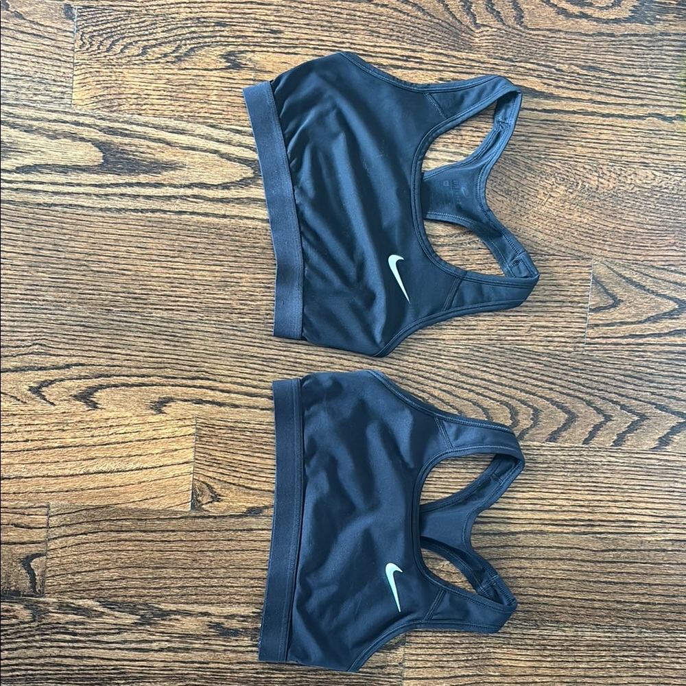 Nike Women's Black Sports Bra Set
